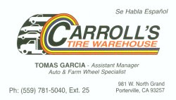 Carrol's Tire Warehouse