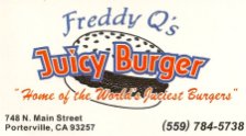 Freddy Q's - Juicy Burger