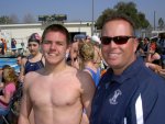 Stephen Imbach and Coach Brian South