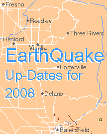 Click here to see the latest EarthQuakes in the Porterville Area.
