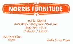 NORRIS Furniture