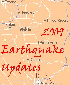 Click on image to see the where latest EarthQuakes are in the Porterville Area.
