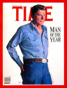 President Ronald Reagan : 1981 Man of the year