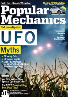 Click to Read about Popular Mechanics Report on UFO's