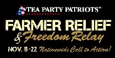 Tea Party Patriots� : Farmer Relief and Freedom Relay