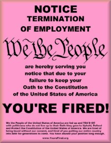 Send Congress a PINK SLIP on July 3rd
